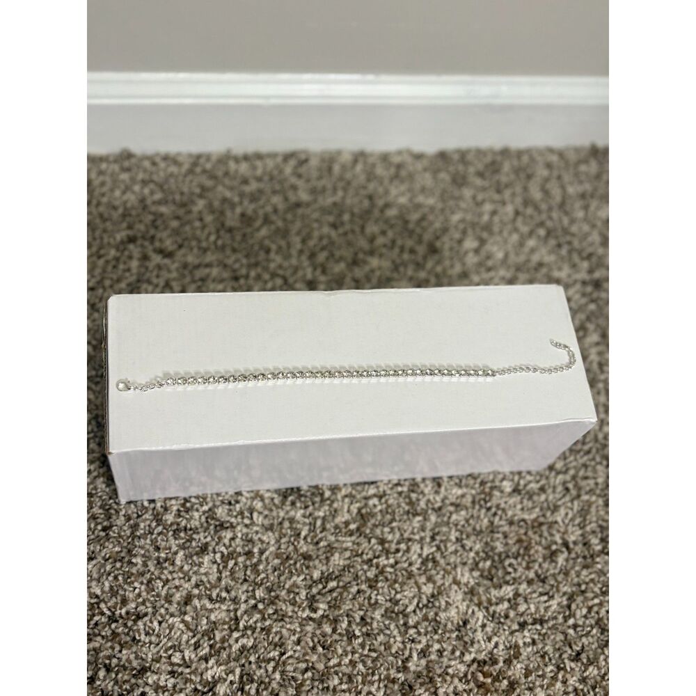 SHEIN SXY Rhinestone Anklet